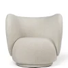 Rico Lounge Chair, soft bouclé fra Ferm Living