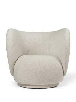 Rico Lounge Chair, soft bouclé fra Ferm Living