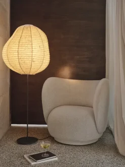 Rico Lounge Chair, soft bouclé fra Ferm Living