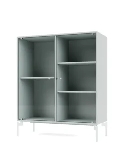 Ripple II Vitrineskab, inkl. ben fra Montana