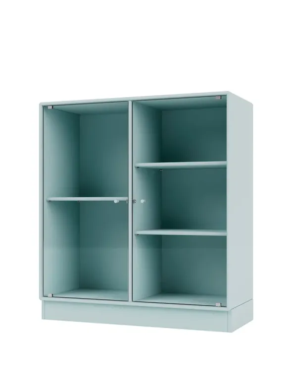 Ripple II Vitrineskab, inkl. sokkel fra Montana