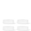 Ripple Serving Bowls Frosted, sæt á 4 fra Ferm Living
