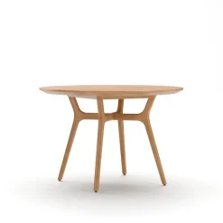 Rén spisebord Ø110 cm, eg fra Stellar Works