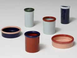 ROD krukke, dark blue/terracotta fra Nine