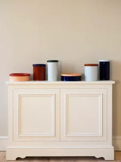 ROD krukke, dark blue/terracotta fra Nine