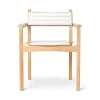 Ryghynde til AH502 Outdoor Spisebordsstol fra Carl Hansen & Søn