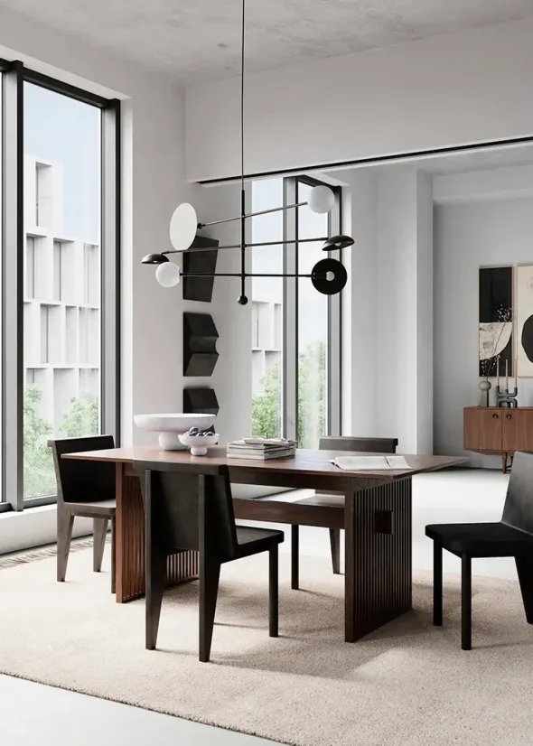 Sahn Chandelier, bronze fra 101 Copenhagen