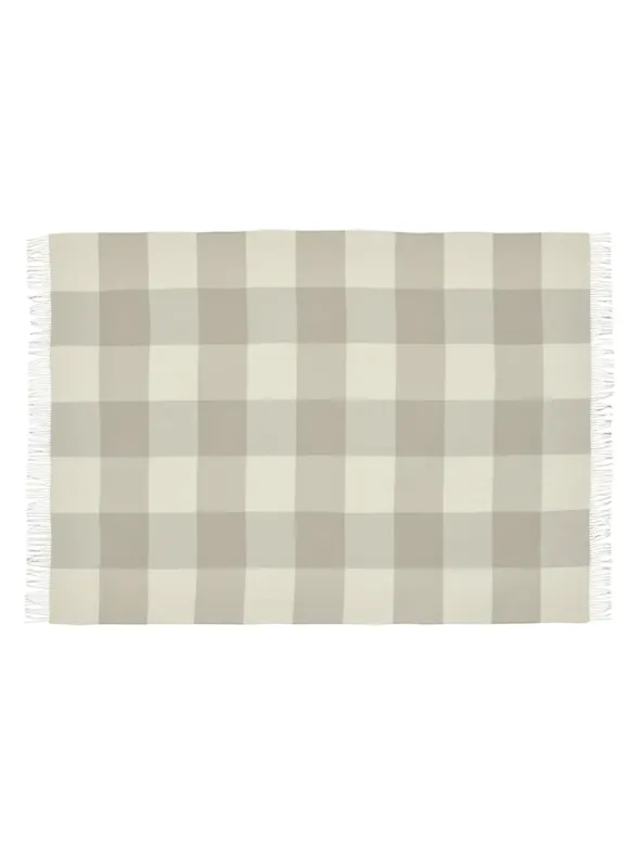 Santa Fe Plaid, limestone fra Silkeborg Uldspinderi