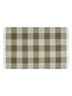 Santa Fe Plaid, umber fra Silkeborg Uldspinderi