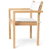Sædehynde til AH502 Outdoor Spisebordsstol fra Carl Hansen & Søn