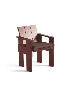 Sædehynde til Crate Diningchair, Iron Red fra Hay