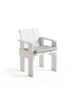 Sædehynde til Crate Diningchair, Sky Grey fra Hay