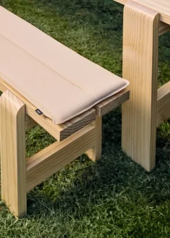 Sædehynde til Weekday bench 140 cm, Beige fra Hay