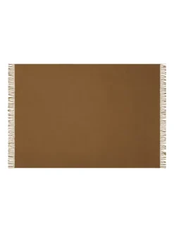 Season Plaid, caramel fra Silkeborg Uldspinderi