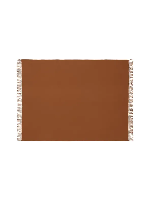 Season Plaid, cinnamon fra Silkeborg Uldspinderi