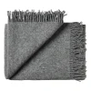 Season Plaid, dark nordic grey fra Silkeborg Uldspinderi