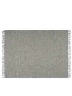 Season Plaid, medium grey fra Silkeborg Uldspinderi