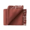 Season Plaid, rosewood fra Silkeborg Uldspinderi
