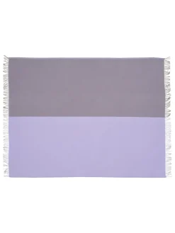 Secret Plaid, clay/lilac fra Silkeborg Uldspinderi