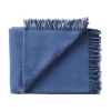 Secret Plaid, indigo/cobalt fra Silkeborg Uldspinderi
