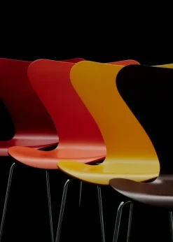 3107 Serie 7 stol - Verner Panton 100 fra Fritz Hansen