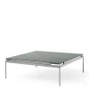 Sett LN13 Sofabord, verde guatemala marble / dark chrome fra &Tradition