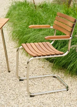 S 40 F Outdoor cantilever chair, med armlæn fra Thonet