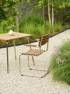 S 40 F Outdoor cantilever chair, med armlæn fra Thonet