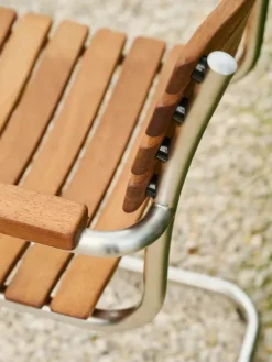 S 40 F Outdoor cantilever chair, med armlæn fra Thonet