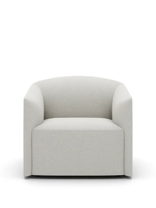 Shore Lounge Chair Extended Base, quill fra New Works