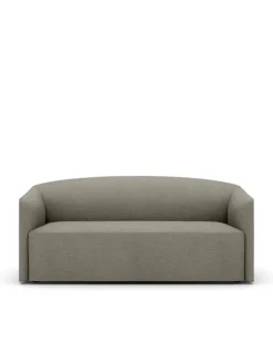Shore Sofa 2 Seater Extended Base, dark taupe fra New Works