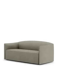 Shore Sofa 2 Seater Extended Base, dark taupe fra New Works