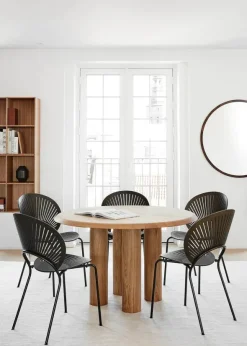 Silhouette spejl Ø100 fra Fredericia Furniture