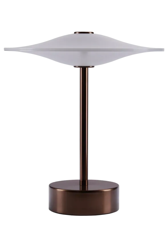 Sinus 22 Portable bordlampe, aged bronze af Piet Hein
