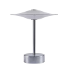 Sinus 22 Portable bordlampe, stål af Piet Hein