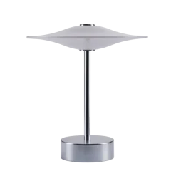 Sinus 22 Portable bordlampe, stål af Piet Hein