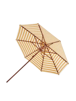 Skagerak Messina Parasol Ø270, Golden Yellow Stripes fra Fritz Hansen