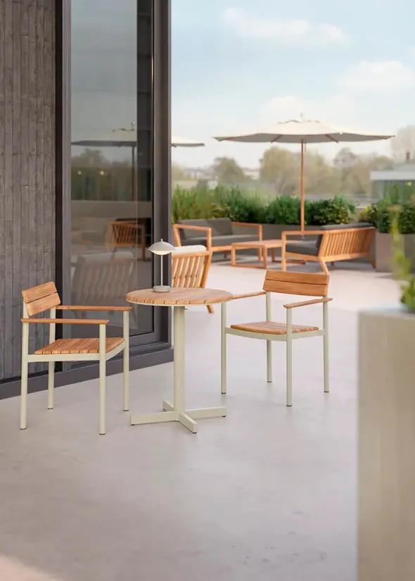 Skagerak Pelagus Cafébord fra Fritz Hansen