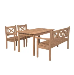 Skagerak Skagen Sæt i teak fra Fritz Hansen