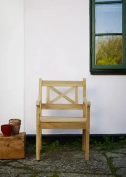 Skagerak Skagen Sæt i teak, 4 stole og bord fra Fritz Hansen