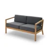 Skagerak Virkelyst 2 pers. Sofa, Charcoal fra Fritz Hansen