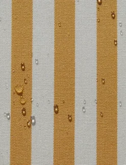 Skagerak Virkelyst Puf, Golden Yellow Stripe fra Fritz Hansen