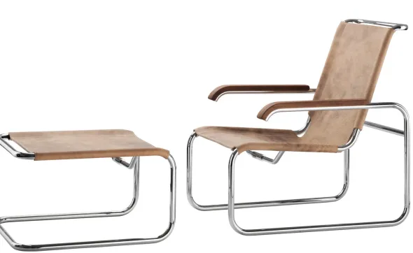 S 35 LH fodskammel fra Thonet