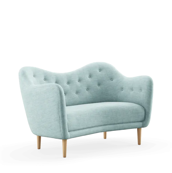 46 sofa, eg klar olie af Finn Juhl