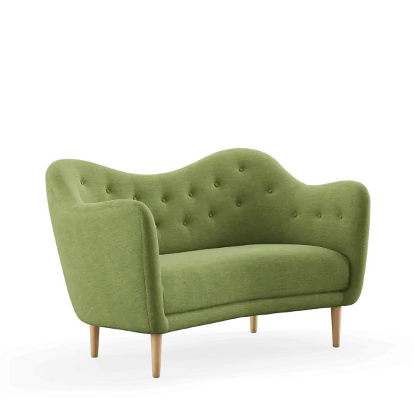 46 sofa, eg klar olie af Finn Juhl