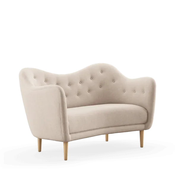 46 sofa, eg klar olie af Finn Juhl