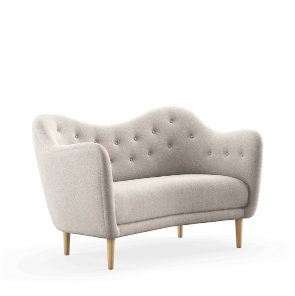46 sofa, eg klar olie af Finn Juhl