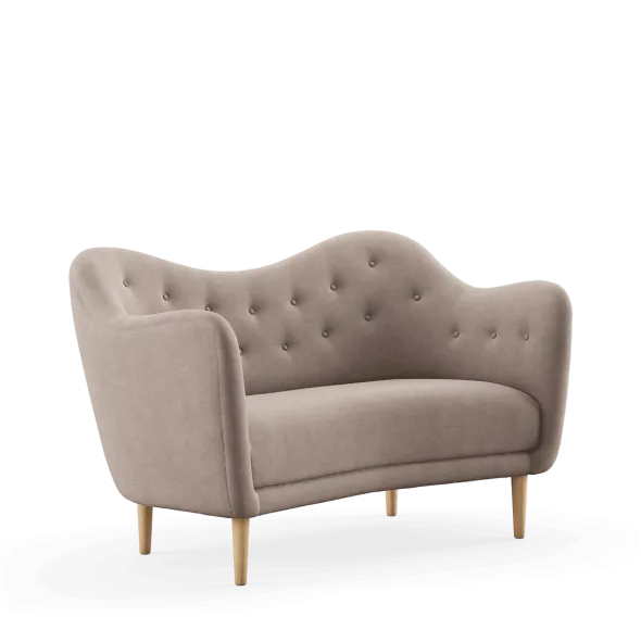 46 sofa, eg klar olie af Finn Juhl
