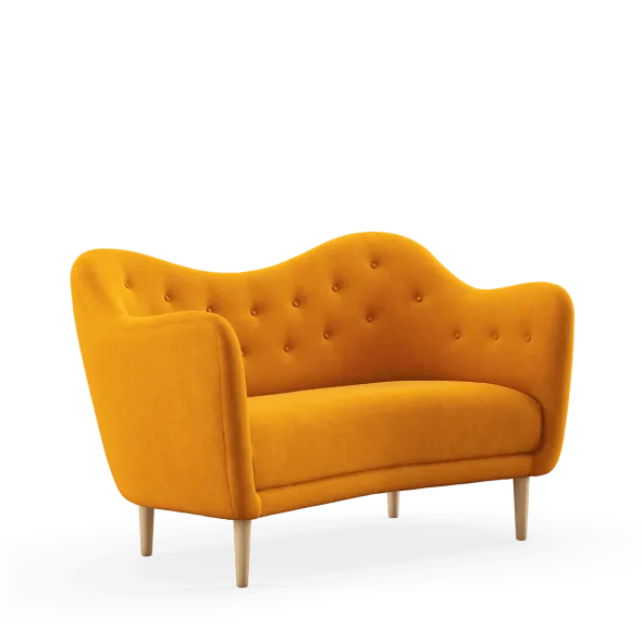 46 sofa, eg klar olie af Finn Juhl