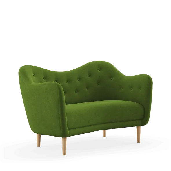 46 sofa, eg klar olie af Finn Juhl